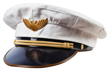 PNG Pilot hat white background furniture insignia.