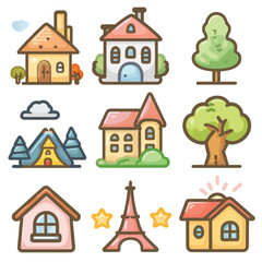 Vector View Icon simple and minima