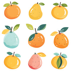 Vector Mango simple and minimalist