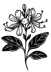 Flowers SVG, Floral SVG, Plant SVG, Blossom SVG, Flora SVG, Nature SVG, Leaves SVG, Green SVG, Gift for girl SVG, Flowers Silhouette, Flowers Design, Cut file for Cricut SVG, JPG, PNG