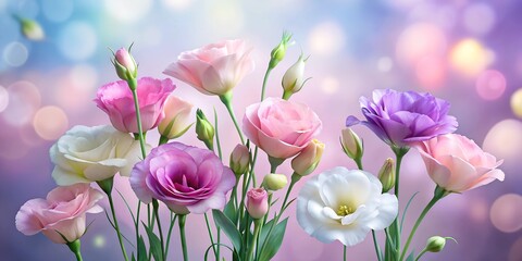 Fototapeta premium bouquet of tulips