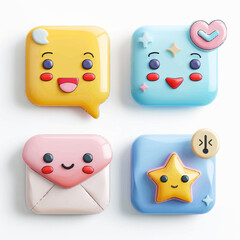 Vector Notifications Icon simple a