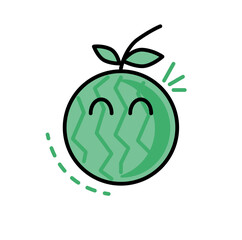 watermelon cute smiling