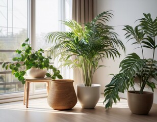 Fototapeta premium Modern indoor plant 