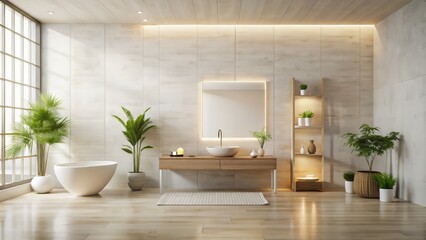 Clean lines and subtle textures mingle on a white backdrop, evoking a sense of purity and tranquility, like a breath of fresh air amidst chaos.