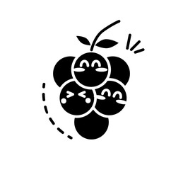 Naklejka premium grapes