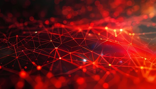red abstract background