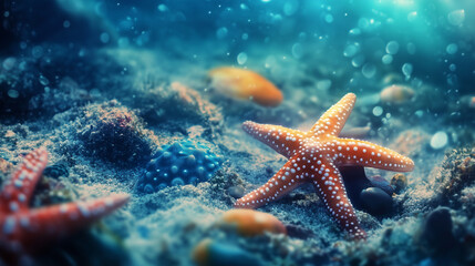 starfish underwater