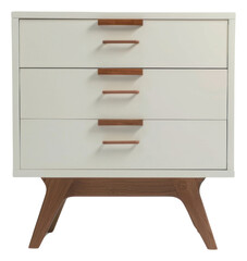 PNG Modern minimalist wooden dresser