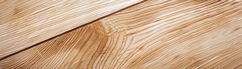 Obraz premium A close-up view of natural wood texture showcasing intricate patterns and warm tones ideal for design and decor projects.