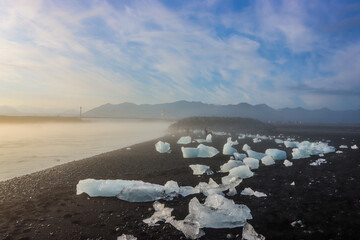 Diamond Beach in Iceland 