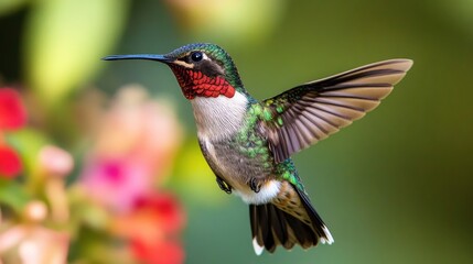 Fototapeta premium Hummingbird in Flight