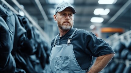 Obraz premium Smiling man in a business shirt, standing on a city street with cars in the background, wearing glasses, looking confidently, capturing the essence of a hardworking city worker