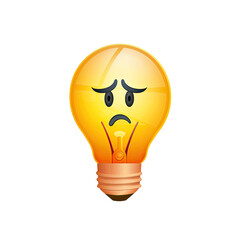 Sad Emoticon Or Emoji, Generative AI