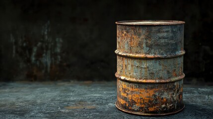 Naklejka premium Oil drum