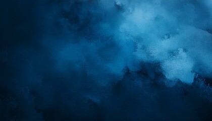 Abstract watercolor paint background dark blue color grunge texture for background, banner
