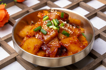 Delicious Braised Potatoes: A Traditional Korean Side Dish