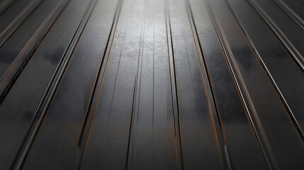 This image showcases an elegant textured metal surface with vertical grooves providing a tactile and visual depth emphasizing durability and quality