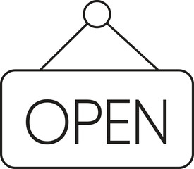 Online Shopping Line Icons Pixel perfect Editable stroke