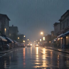 Obraz premium Beautiful Rain HD Background