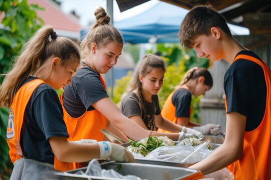 Teens Give Back: Volunteering at Local Charity