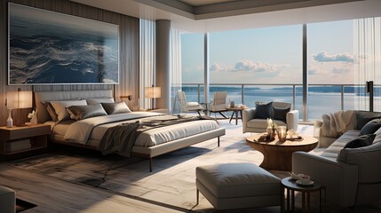 Fototapeta premium modern living room