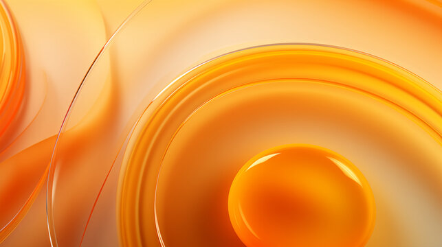 Abstract background of circles or bubbles with translucent and clear multi-colored gradients for designing products, presentations and wallpapers. 