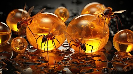 golden christmas decorations