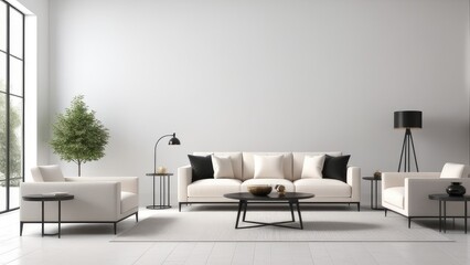 fucnitur ruang tamu moderen