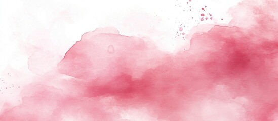 Obraz premium Creative background design in soft pink hues with a rough watercolor texture