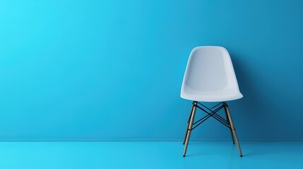 Hiring Concept Featuring an Empty Chair. An Illustration Symbolizing Job Openings and Recruitment, Highlighting the Available Position Ready for a New Candidate.