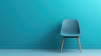 Hiring Concept Featuring an Empty Chair. An Illustration Symbolizing Job Openings and Recruitment, Highlighting the Available Position Ready for a New Candidate.