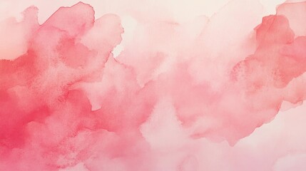 Fototapeta premium A section of a background featuring soft pink watercolor hues