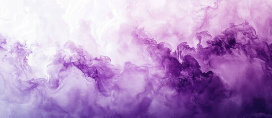 Fototapeta premium Creative Tie Dye Clouds Watercolor Brush Strokes Gray Dyed Art Violet Aquarelle Techniques Colorful Graffiti Texture Brushed Paper Effect White Oil Ink Design Graffiti Aesthetic