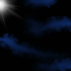 blue sky with clouds