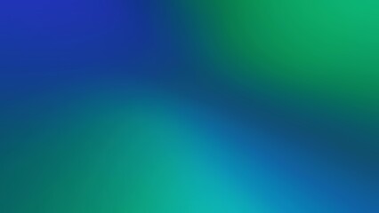 Green, cyan and blue colors spectrum blurred gradient animation. Soft abstract background