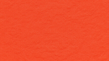 Fototapeta premium a seamless texture of slightly textured colored paper in vermilion color
