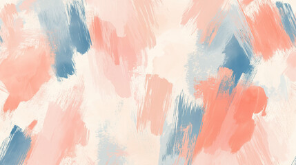 Fototapeta premium abstract gouache paint background. Lovely, romantic, playful, and sophisticated impression,pale peach, light coral, and soft apricot.