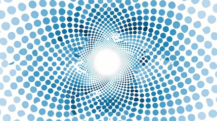 Blue polka dot pattern