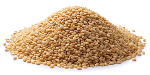 Obraz premium Sesame seeds with clipping path in full depth of field