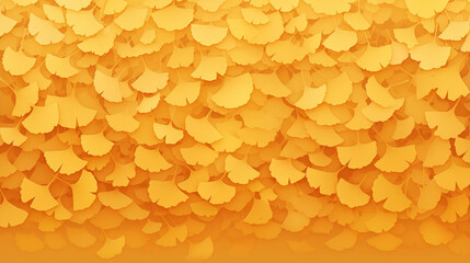 イチョウの背景素材