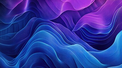 Obraz premium Abstract digital patterns in shades of blue and purple, ideal for tech themes.