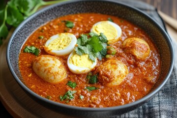 Simple egg curry dish