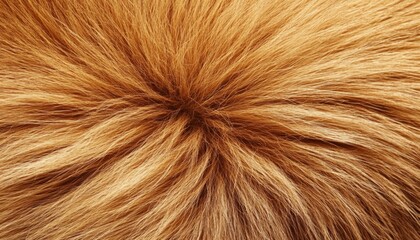 Fototapeta premium Luxurious Golden Brown Fur Texture: Elegant Macro Abstract Background for Creative Designs. Minimalist Natural Elegance in High-Resolution. Perfect for Banners, Book Covers, UI, Web Posters, and Decor