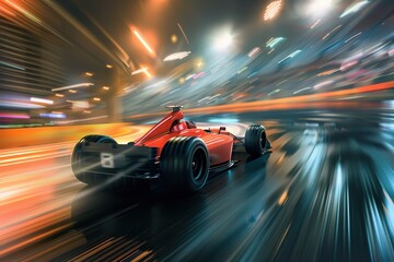 High speed racing track