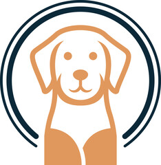 Creative Dog Minimalist Logo