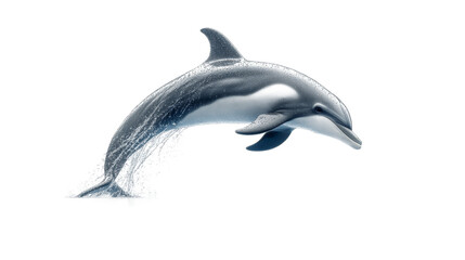 Fototapeta premium Dolphin leaping out of the