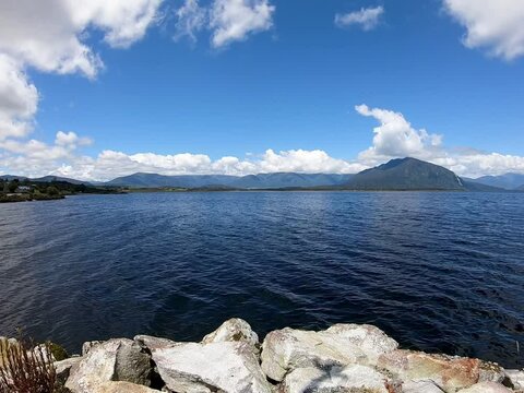 Lake Bruner , Moana , South Island New Zealand 