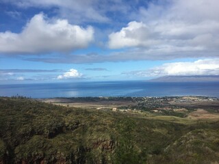 landscape with clouds