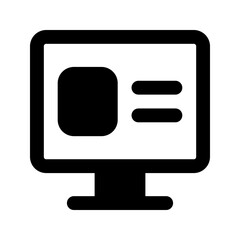 web design glyph icon